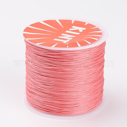 Cordons ronds de polyester paraffiné YC-K002-0.6mm-11-1