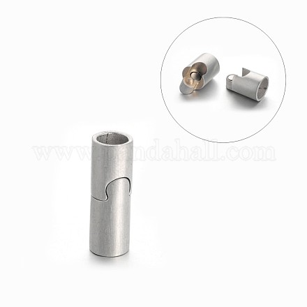 Colonna 304 chiusure magnetiche con superficie opaca in acciaio inossidabile con estremità incollate STAS-M195-25B-1