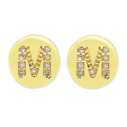 Латунные микропаве из прозрачного кубического циркония&nbsp;KK-T030-LA843-MX3-1