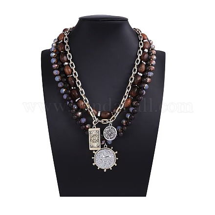 Прямоугольная монета с подвеской из сплава солнца FS-WG57592-01-1