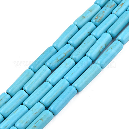 Chapelets de perles en turquoise synthétique TURQ-S282-26-1