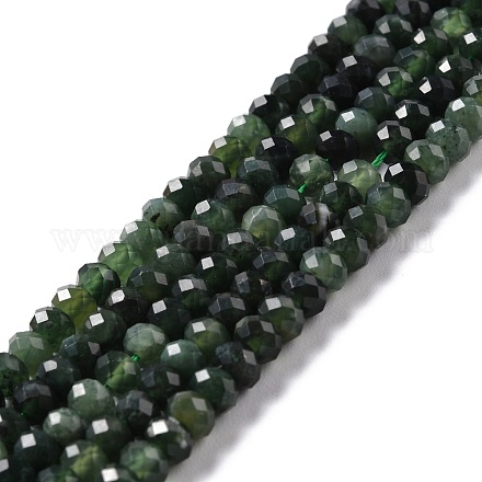 Brins de perles de jade naturel canada G-K312-10B-1