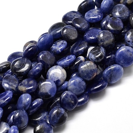 Natural Sodalite Nuggets Beads Strands G-J336-09-1