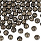 OLYCRAFT About 60pcs 10mm Natural Pyrite Beads Natural Round Pyrite Stone Beads Pyrite Beads 1mm Hole Round Gemstone Beads Loose Spacer Bead for Bracelet Necklace Jewelry Making