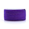 Polyester Braided Cord, Purple, 2mm, about 16.4 yards(15m)/roll