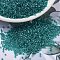 MIYUKI Delica Beads, Cylinder, Japanese Seed Beads, 11/0, (DB2380) Inside Dyed Teal, 1.3x1.6mm, Hole: 0.8mm, about 20000pcs/bag, 100g/bag