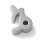 Constellation 304 Stainless Steel Charms, Capricorn, 9.5x7x3mm, Hole: 2mm