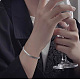 Kit fai da te per braccialetto energetico con perline di ematite sintetiche kissitty DIY-KS0001-18-9