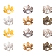 300 pièces 6 couleurs 6 bouchons de perles de fer à pétales IFIN-CJ0001-67-4