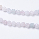 Natürliche rosa Morganit Perlen Stränge G-F568-168-3mm-3