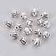 Perlas espaciadoras de plata tibetana AB73-1