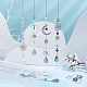 Наборы для изготовления подвесок из сплава луны и солнца DIY-SC0020-15-5