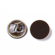 樹脂カボション  天然石風  半円/ドーム  コーヒー  17.5x4.5mm RESI-T039-016-2