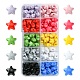150pcs 10 couleurs perles acryliques opaques OACR-FS0001-46-1