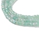 Fili di perle di quarzo smeraldo naturale G-P514-B01-01-4