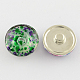Boutons de bijoux en laiton BUTT-R002-04B-1