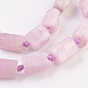 Chapelets de perles en kunzite naturelle G-F568-009-3