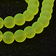 Chapelets de perles en verre transparent GLAA-S031-8mm-30-2