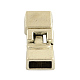 Tibetan Style Alloy Snap Lock Clasps TIBE-35371-AS-RS-3
