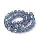 Chapelets de perles en pierre de lune synthétique G-S283-01-8mm-2