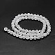 Chapelets de perles en quartz naturel craquelé G-K285-02-8mm-2