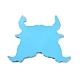 Diy rinderkopf mit blumenschalenmatte silikonformen DIY-A034-01D-3
