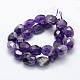 Natural Amethyst Beads Strands G-P322-45-2