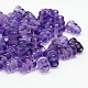 Buddhist Jewelry Natural Amethyst Gourd Beads G-N0013-10-2