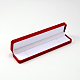Rectangle Velvet Plastic Necklace/Watch Jewelry Boxes VBOX-N007-03B-2