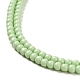 Chapelets de perles en verre imitation jade GLAA-K062-A01-03-3