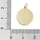 Подвески из латуни с эмалью в стойку KK-M293-39G-04-3