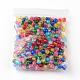 Mixed Crackle Glass Beads X-CCG-Q001-4mm-M-5