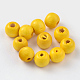 Natural Wood Beads TB16mmY-4-2