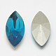 Cabujones de cristal con rhinestone RGLA-T083-3x6mm-14-2