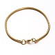 304 serpent d'acier inoxydable bracelets chaînes BJEW-O091-06G-1