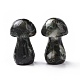 Piedra de guasha obsidiana copo de nieve natural G-A205-25M-2