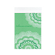 レクタングルセロハンのOPP袋  薄緑  22.8x14.9cm  一方的な厚さ：0.035mm  インナー対策：20x14.9のCM  約95~100個/袋 OPC-I005-15-1