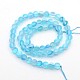 Synthetical Moonstone Beads Strands X-G-M049-6mm-01E-2