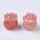 Perles de corail synthétiques X-CORA-R017-28-A03-2
