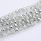 Cuisson drawbench peint brins de perles de verre transparent DGLA-S110-4mm-CD49-1