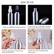 Botellas de spray de aluminio recargables pandahall elite de 120 ml MRMJ-PH0001-12-3