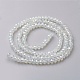 Chapelets de perles en verre à facettes EGLA-F124-NA01-3