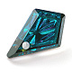 Embossed Glass Rhinestone Pendants GLAA-J101-01A-001BB-7