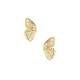 Alloy Butterfly Wings Stud Earrings for Women WI-PW0001-064G-2