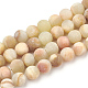 Chapelets de perles de jade naturel G-T106-249-1