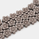 Chapelets de perles en hématite synthétique sans magnétiques G-T061-98H-1