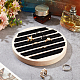 NBEADS Wooden Jewelry Display Tray RDIS-WH0009-017B-4