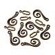 Tibetan Style Alloy Hook Clasps MLF5077Y-NF-3