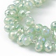 Chapelets de perles en verre imitation jade EGLA-F152-A05-3