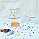 Ahadermaker® 20 hilos 20 colores hilos de perlas de vidrio EGLA-GA0001-05-5
